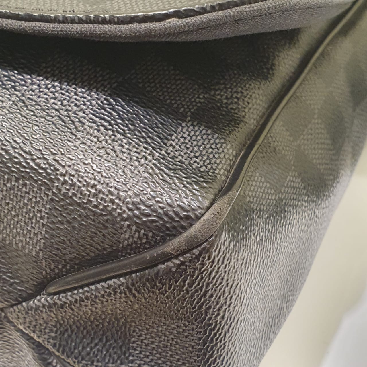 Louis Vuitton Damier Graphite District MM Messenger Bag
