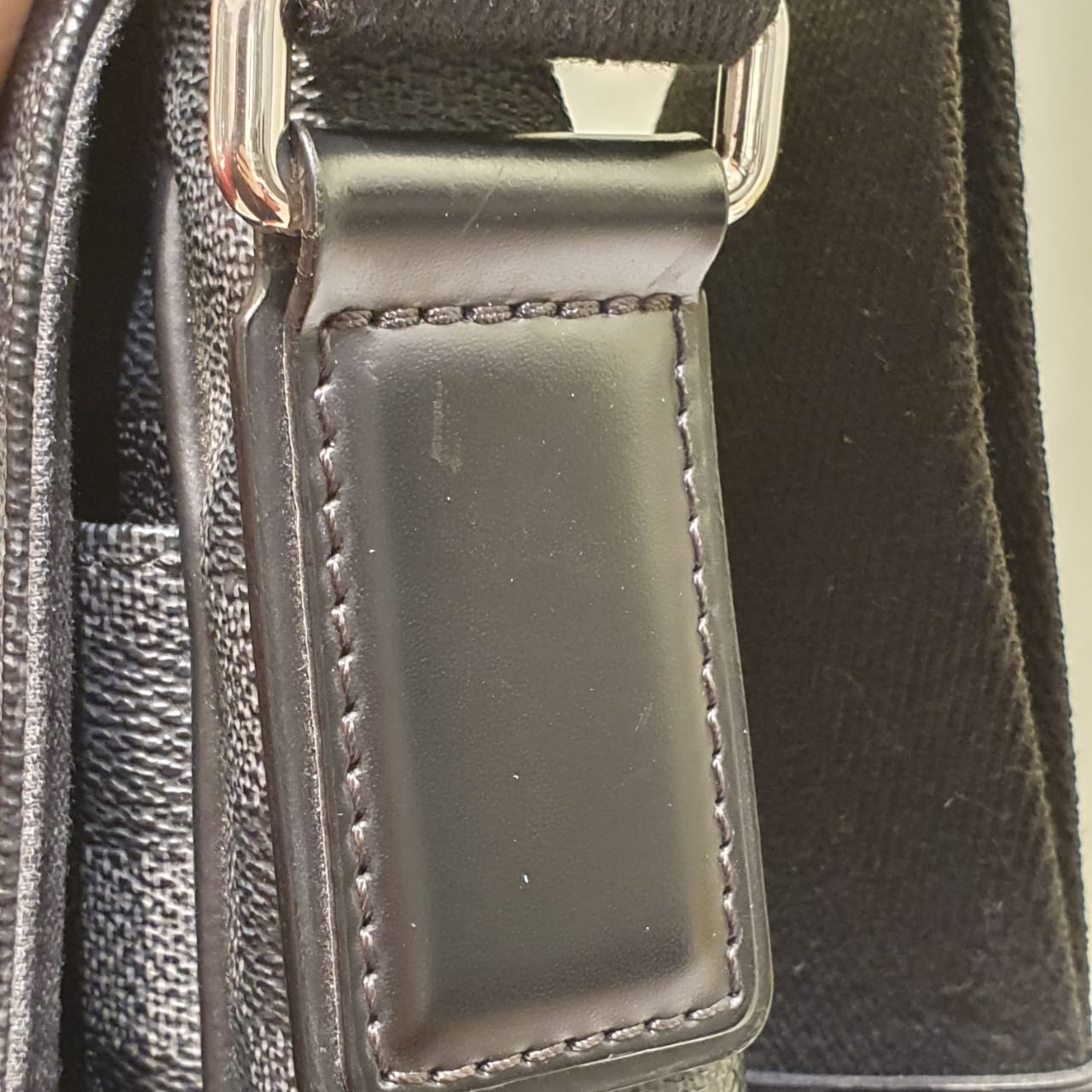 Louis Vuitton Damier Graphite District MM Messenger Bag