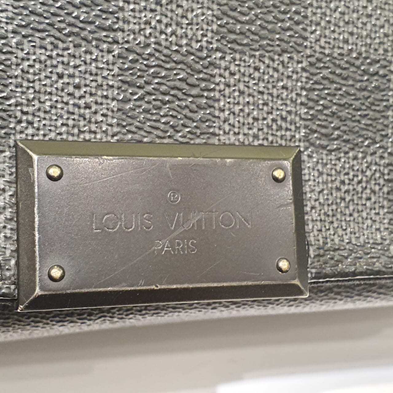 Louis Vuitton Damier Graphite District MM Messenger Bag
