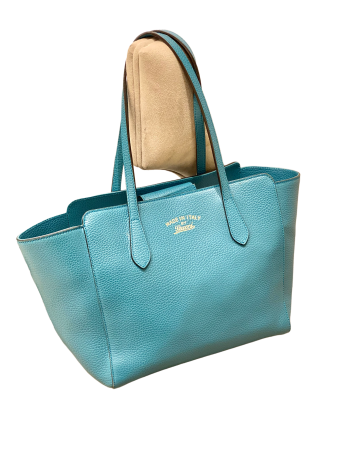 Gucci Blue Swing Shoulder Bag-handbag-Gucci-The Closet Egypt