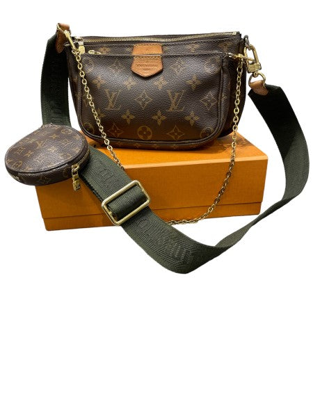 Louis Vuitton Brown Monogram Multi Pochette-Pochette-Louis Vuitton-The Closet Egypt