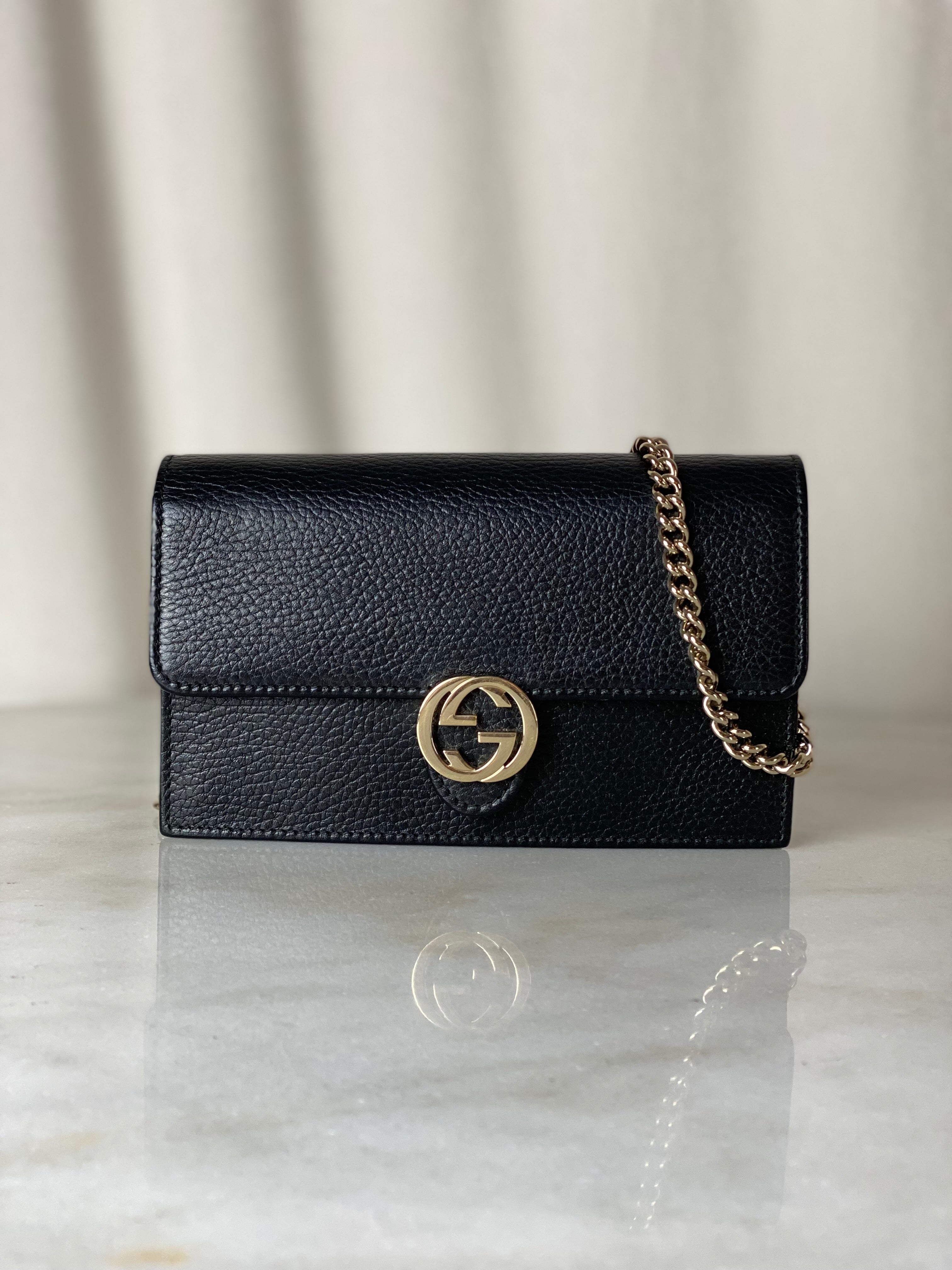 Gucci Black Interlocking GG WOC-wa-Gucci-The Closet Egypt