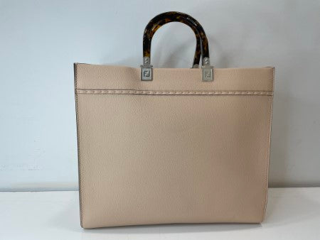 Fendi Beige Sunshine Medium Shopper Bag-handbag-Fendi-The Closet Egypt