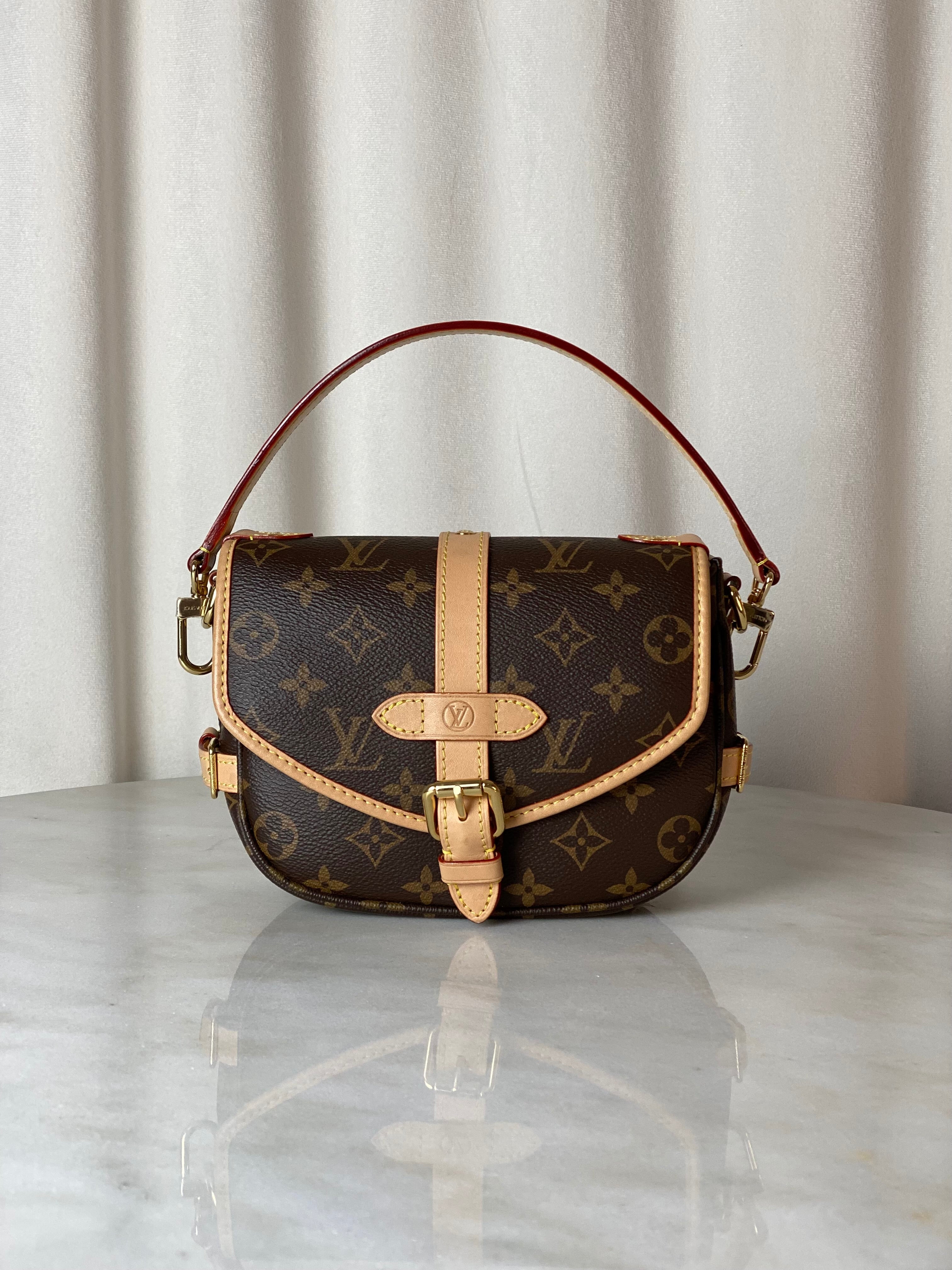 Louis Vuitton Monogram Saumur BB Flap Bag