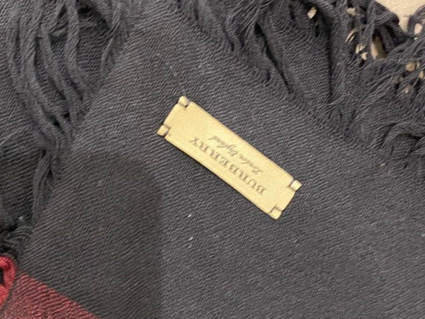 Burberry Tricolor Check Square Shawl-Shawl-Burberry-The Closet Egypt