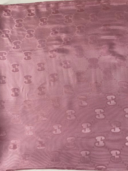 Gucci Pink GG Print Satin Scarf-Scarf-Gucci-The Closet Egypt
