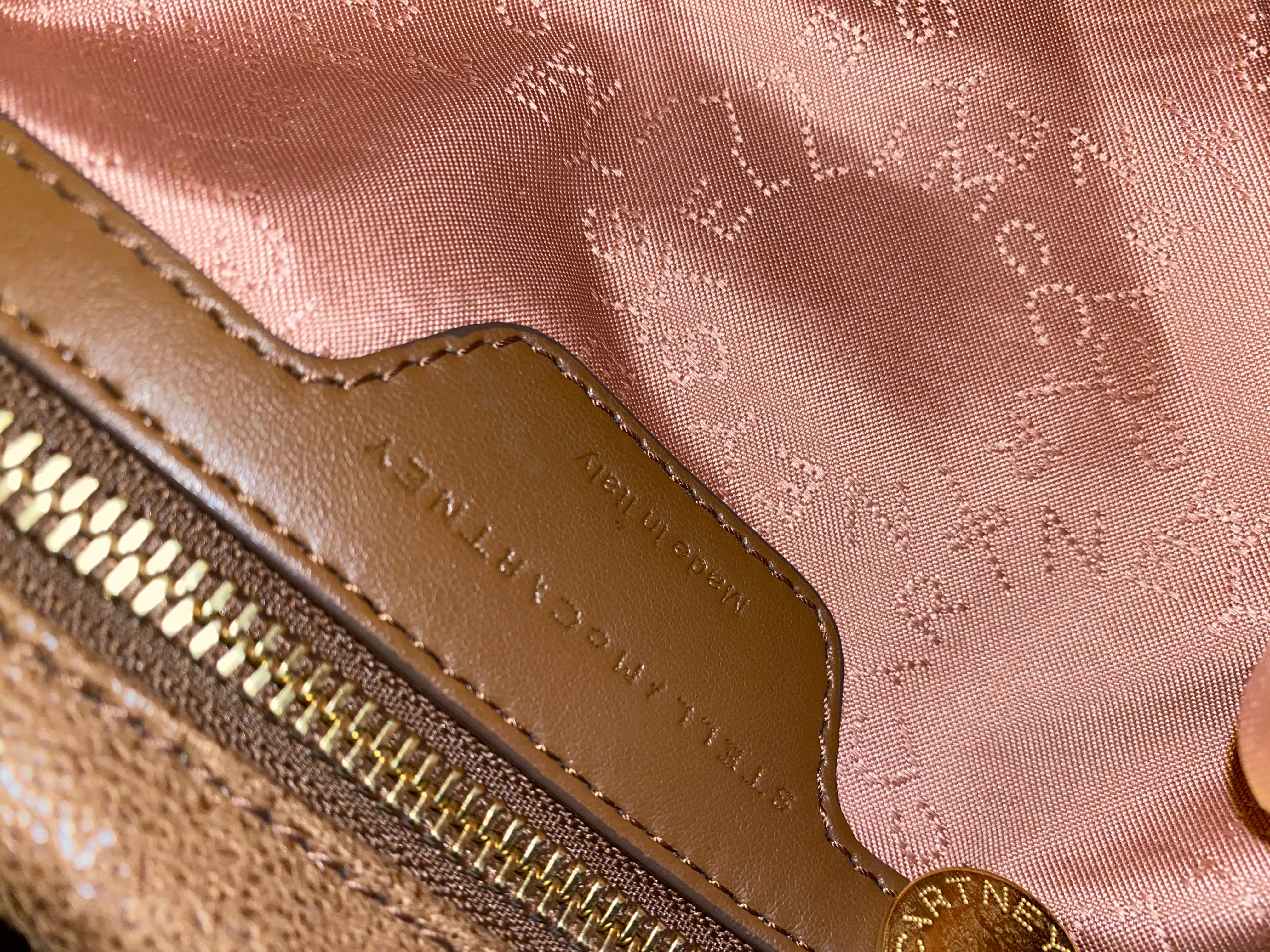 Stella Mccartney Camel Falabella Large Bag-handbag-Stella Mccartney-The Closet Egypt