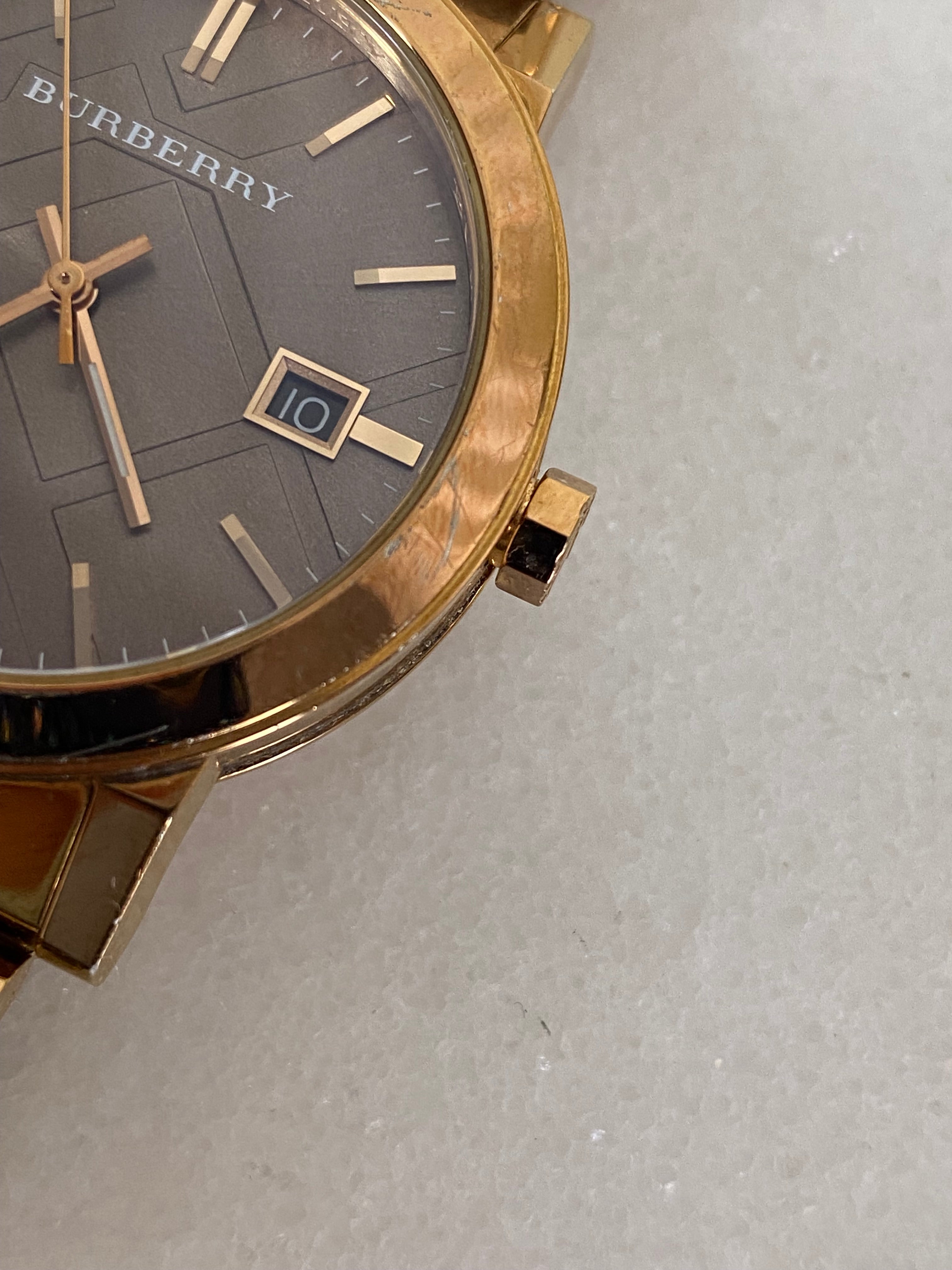 Burberry Rose Gold Watch-Watch-Burberry-The Closet Egypt