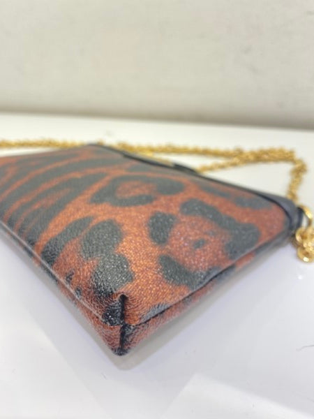 Dolce & Gabbana Leopard Mini Crossbody Chain Wallet-Wallet Chain-Dolce & Gabbana-The Closet Egypt