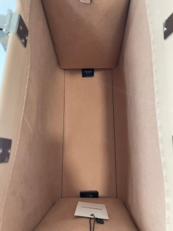 Fendi Beige Sunshine Medium Shopper Bag-handbag-Fendi-The Closet Egypt