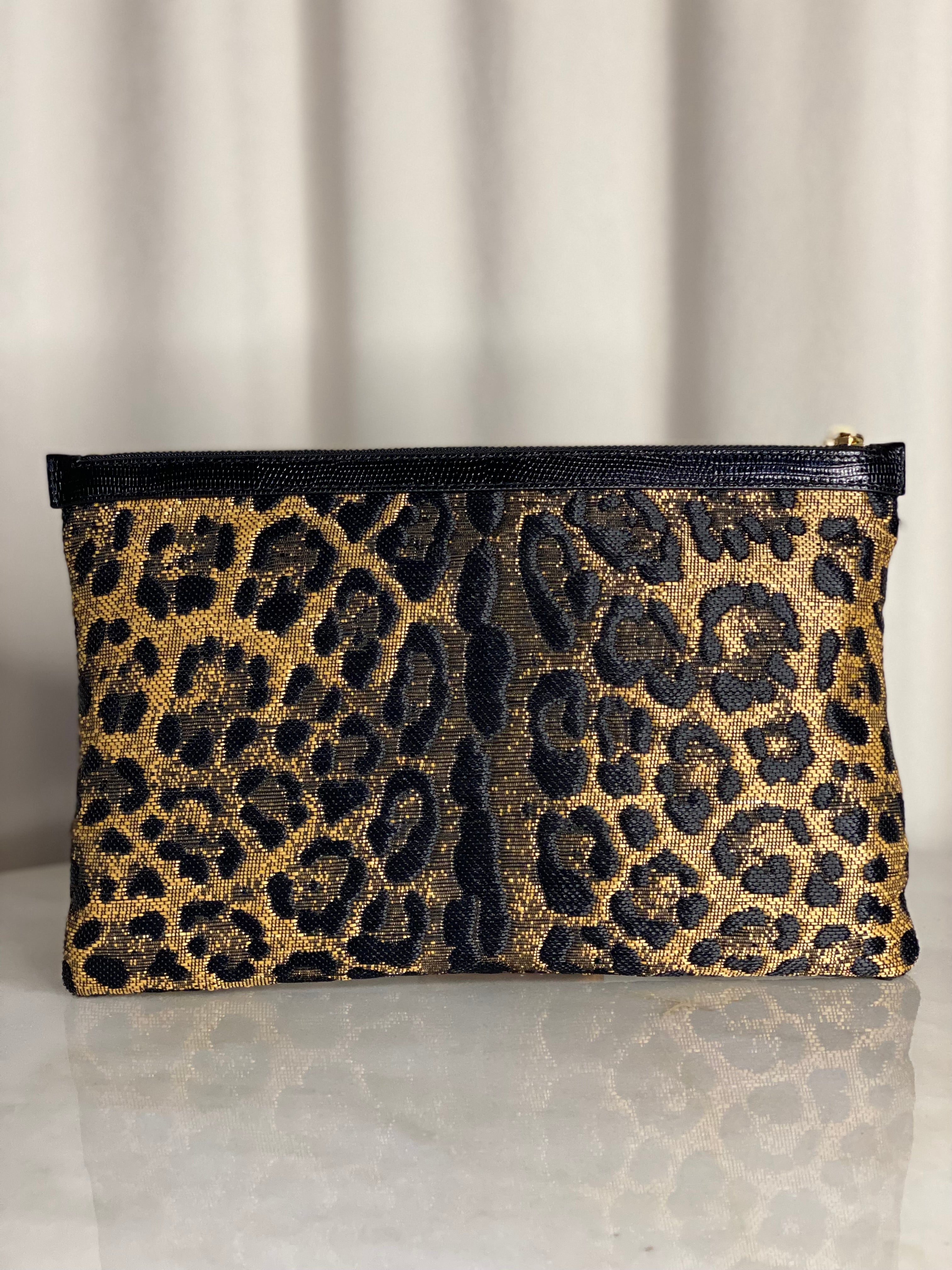 Dolce & Gabbana Bicolor Clutch-Clutch-Dolce & Gabbana-The Closet Egypt