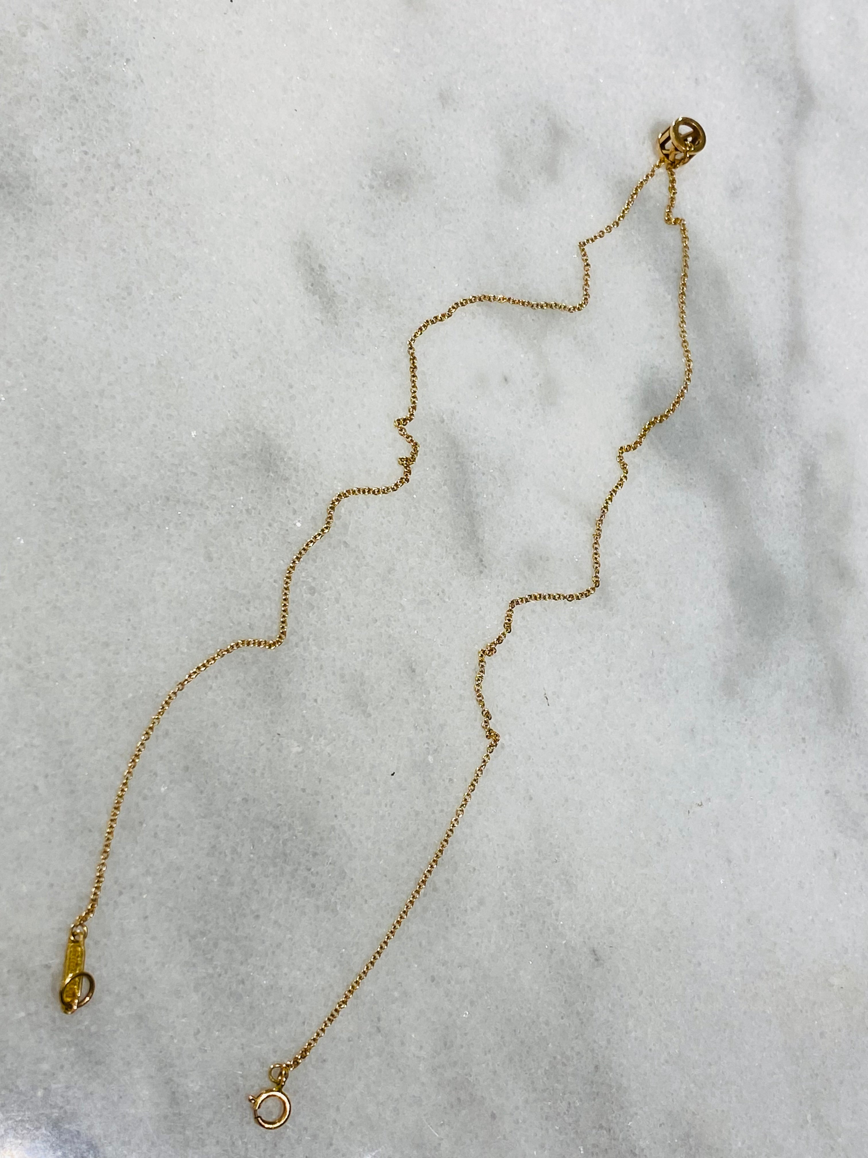 Tiffany & Co 18K Yellow Gold Round Necklace-Necklaces-Tiffany & Co-The Closet Egypt