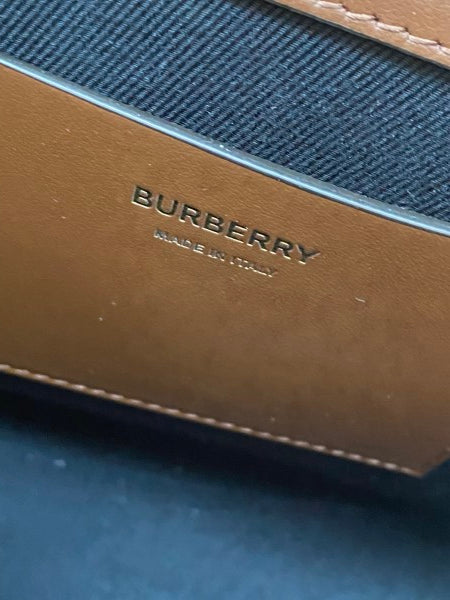 Burberry Bicolor Check Medium Tote Bag-handbag-Burberry-The Closet Egypt