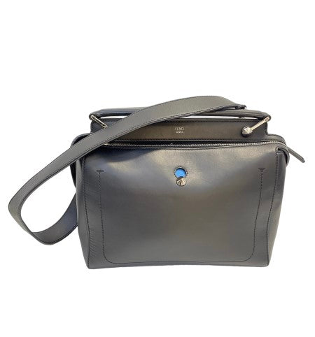 Fendi Black Dotcom Satchel Bag-handbag-Fendi-The Closet Egypt