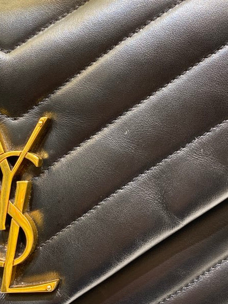 YSL Black Loulou Medium Bag-handbag-YSL-The Closet Egypt