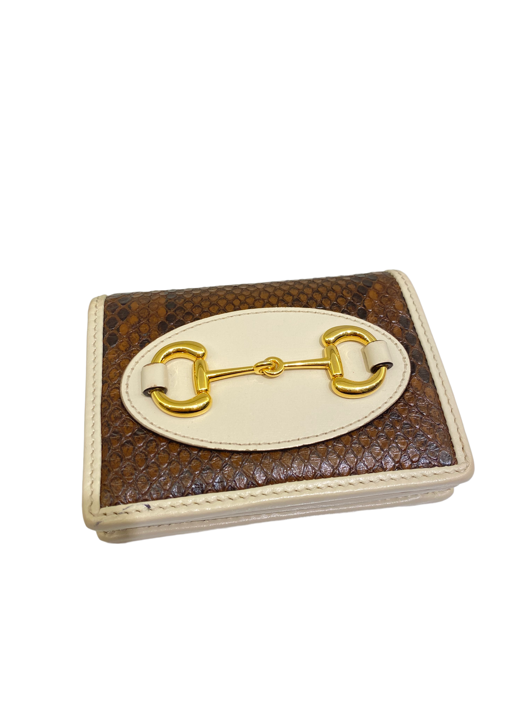 Gucci Bicolor Horsebit Small Wallet-wallet-Gucci-The Closet Egypt