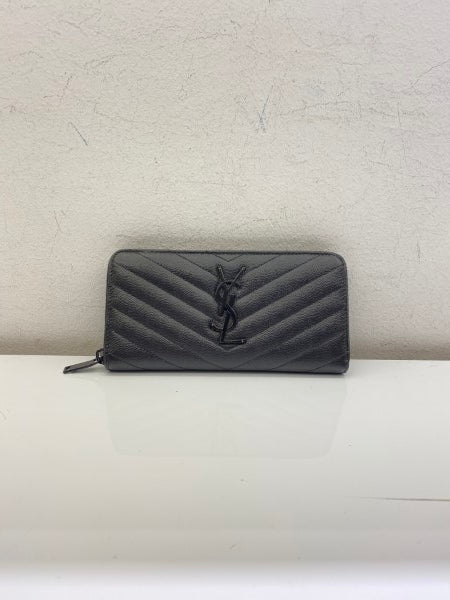 YSL Black Wallet-wallet-YSL-The Closet Egypt
