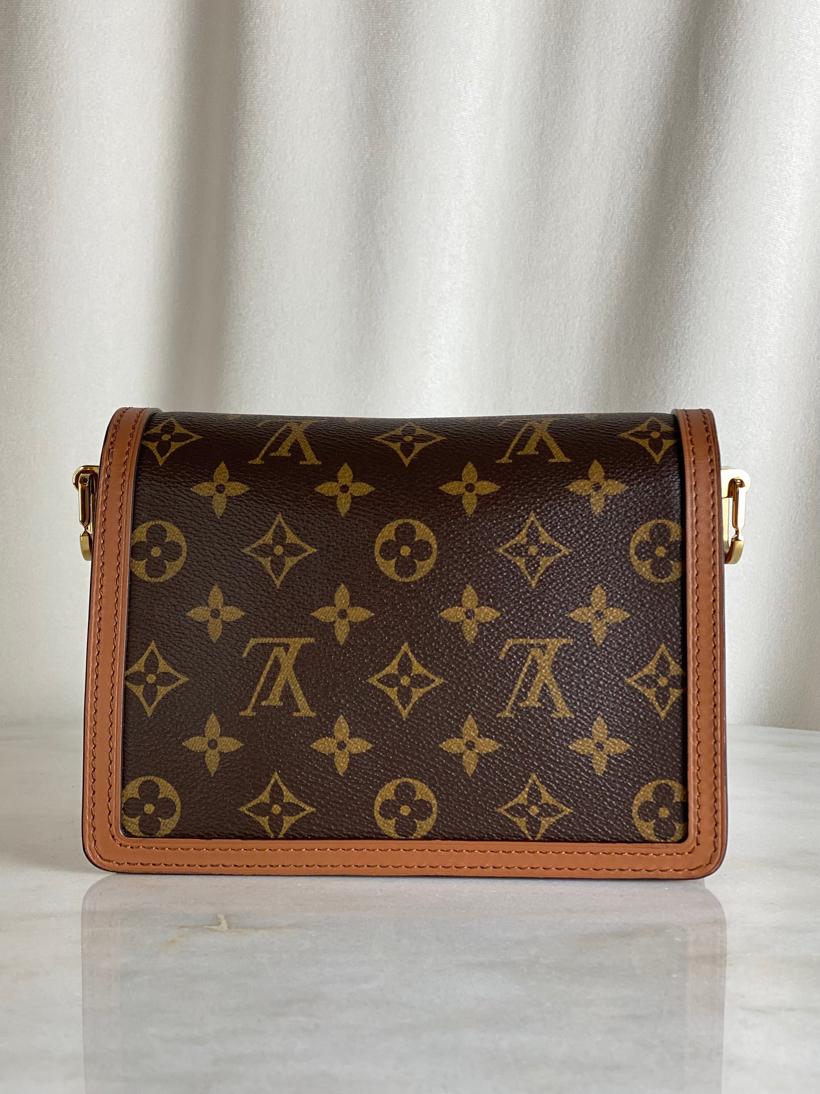 Louis Vuitton Monogram Reverse Mini Dauphin Crossbody Bag-handbag-Louis Vuitton-The Closet Egypt
