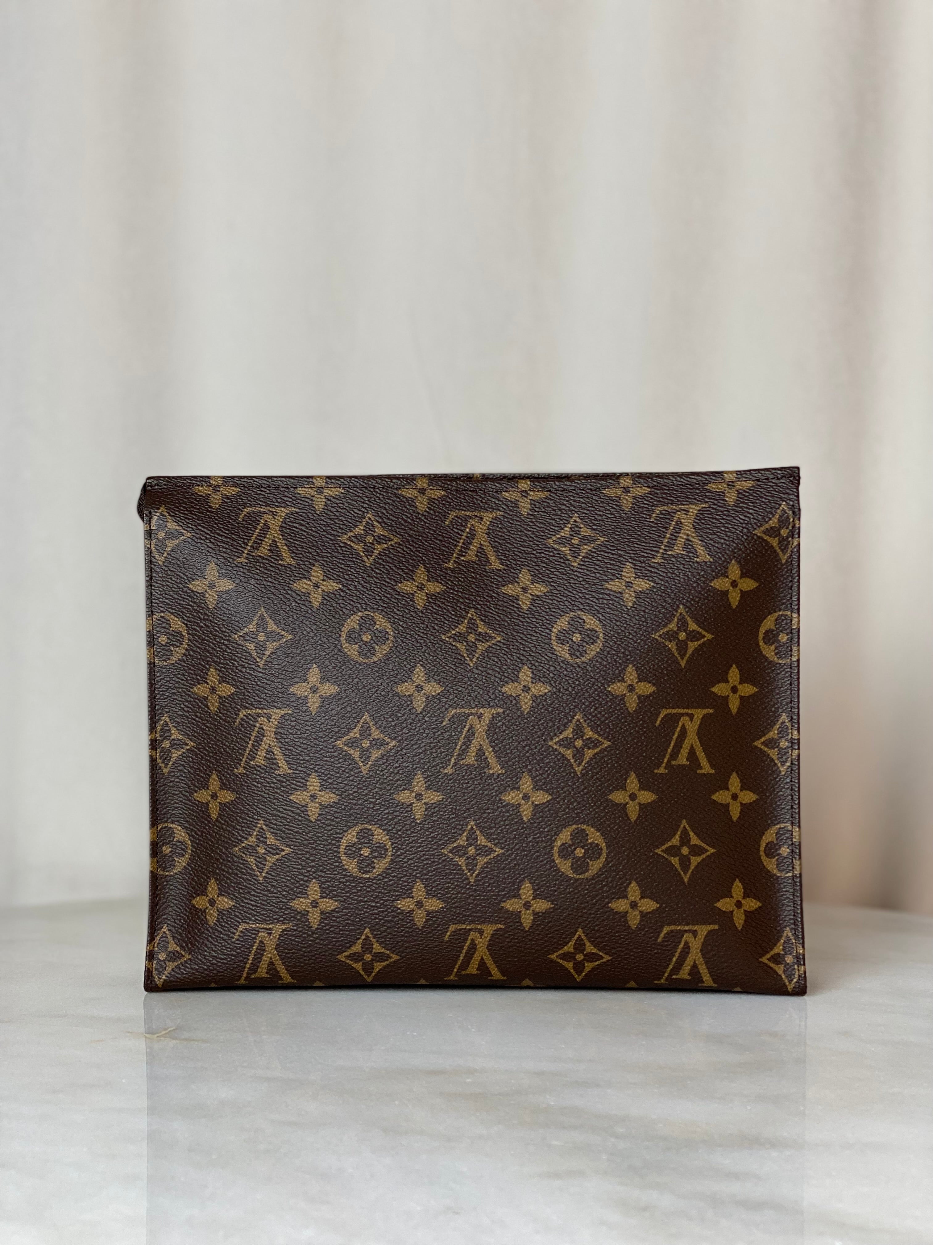 Louis Vuitton Monogram Zip Pouch 26-Pouch-Louis Vuitton-The Closet Egypt