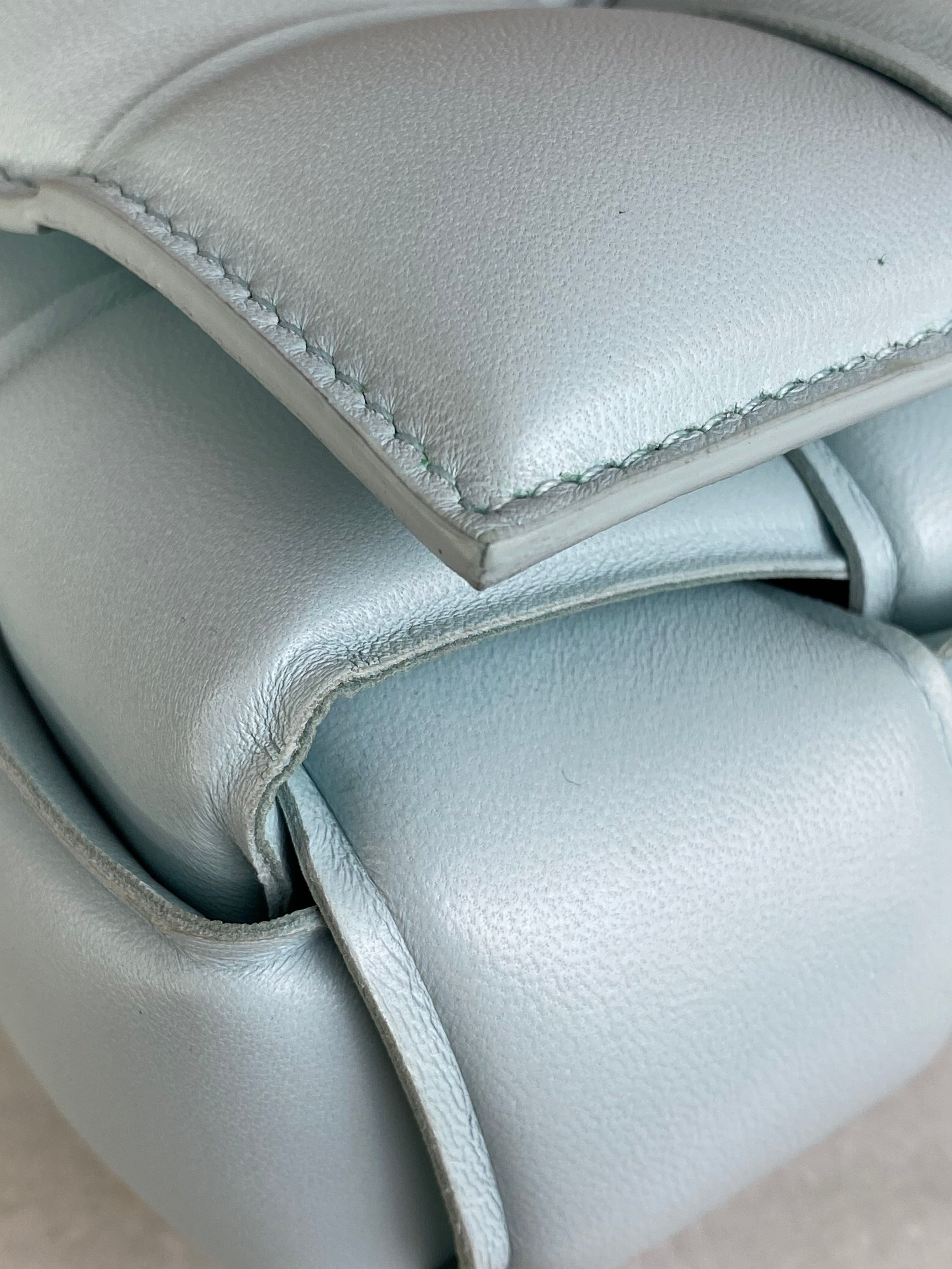 Bottega Veneta Light Blue The Chain Cassette Crossbody Bag-handbag-Bottega Veneta-The Closet Egypt