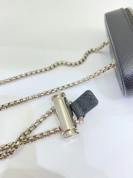 Prada Black Logo Airpods Case-Airpods Case-Prada-The Closet Egypt