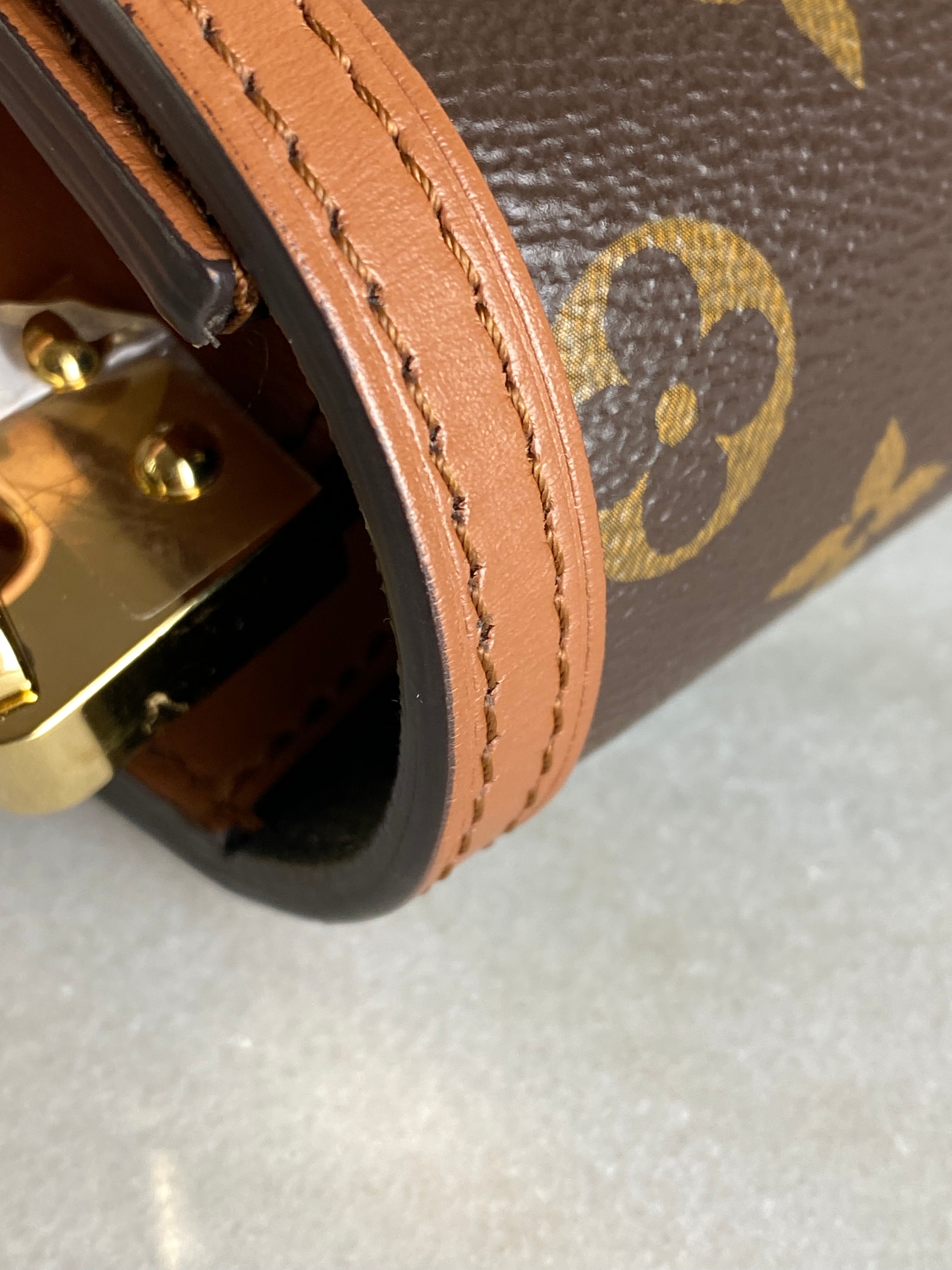 Louis Vuitton Monogram Reverse Mini Dauphin Crossbody Bag-handbag-Louis Vuitton-The Closet Egypt