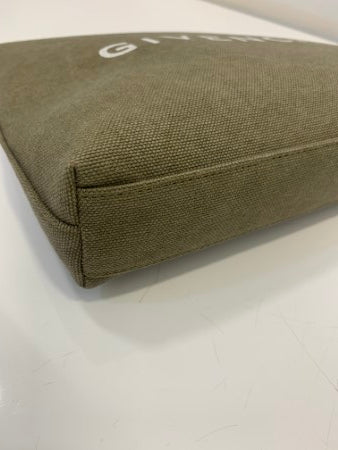 Givenchy Beige Printed Pouch-Clutch-Givenchy-The Closet Egypt