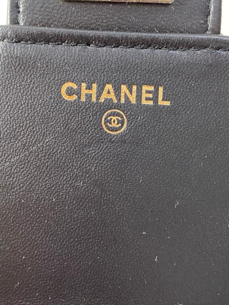 Chanel Black Python Around WOC-handbag-Chanel-The Closet Egypt