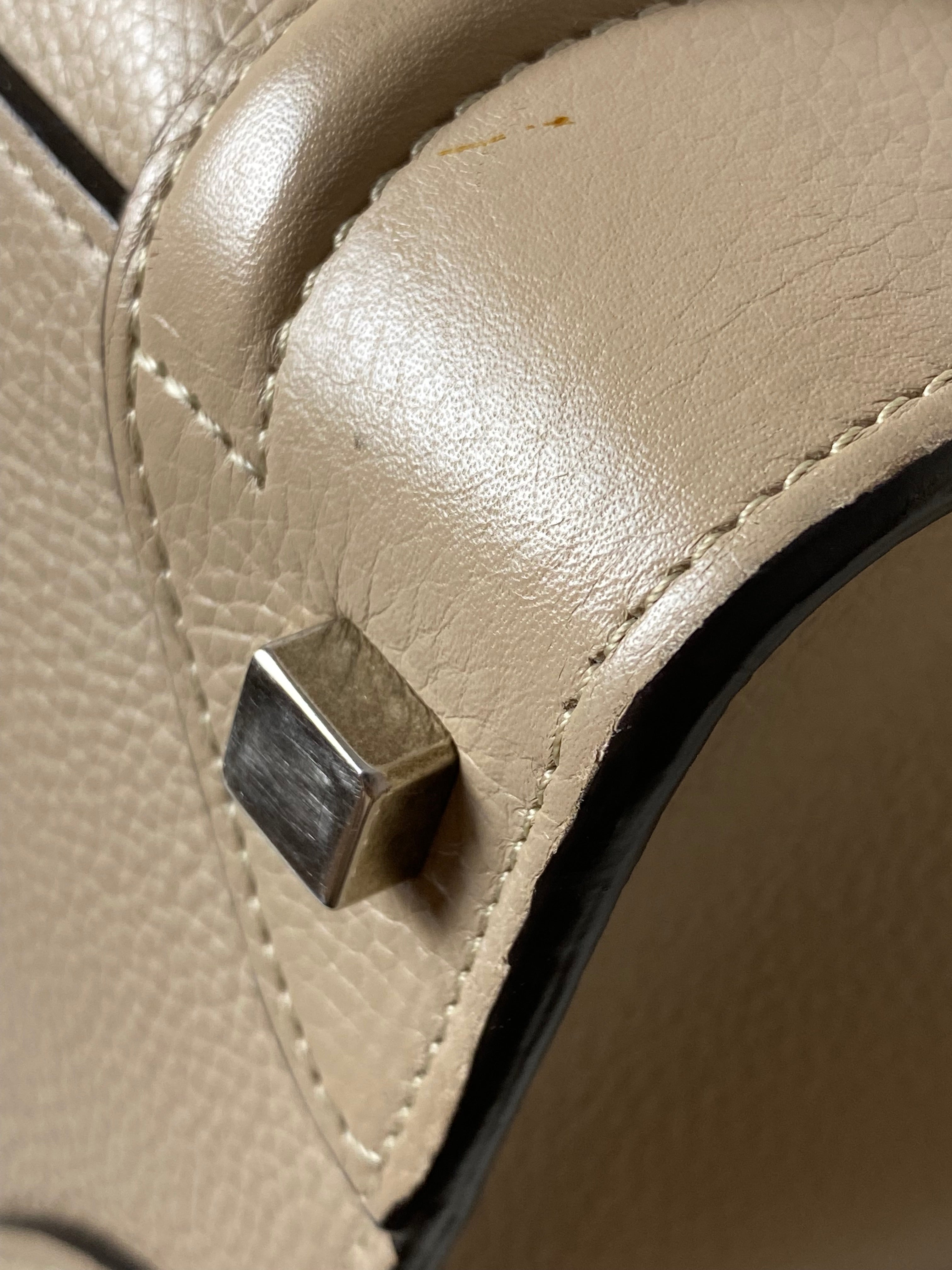 Celine Beige Micro Luggage Tote Bag-handbag-Celine-The Closet Egypt