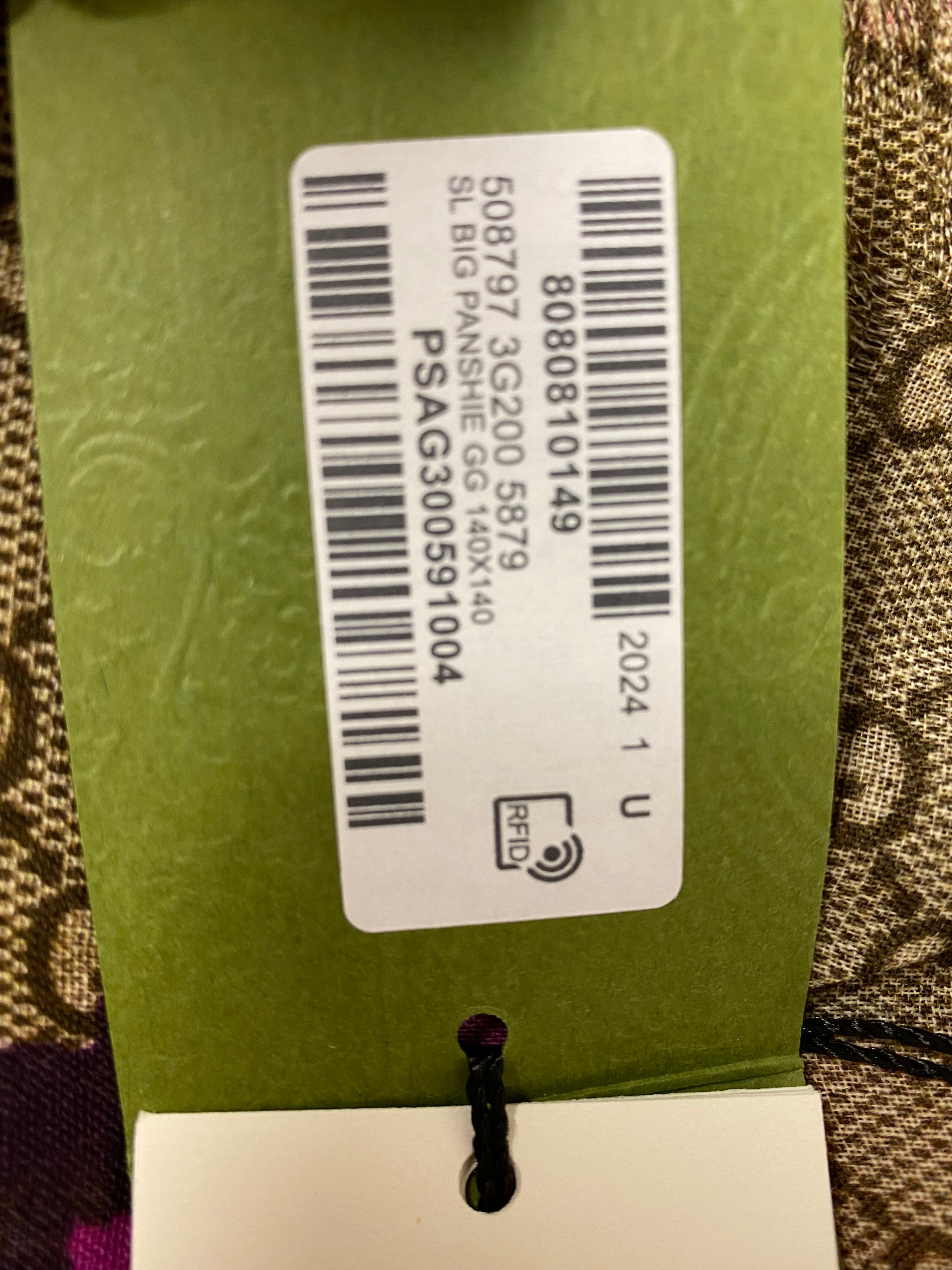 Gucci Tricolor GG Floral Scarf-Scarf-Gucci-The Closet Egypt