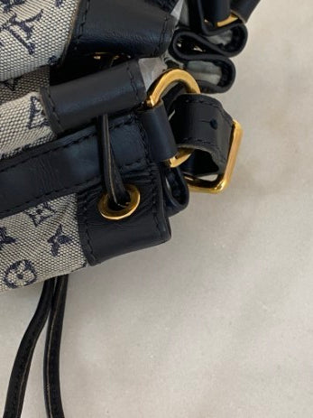 Louis Vuitton Blue Monogram Mini Lin Noelie Bag-handbag-Louis Vuitton-The Closet Egypt