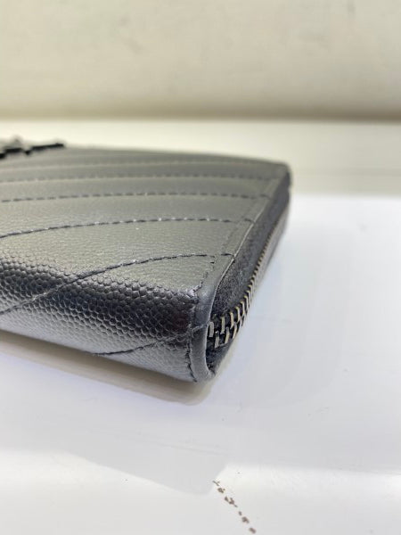 YSL Black Wallet-wallet-YSL-The Closet Egypt
