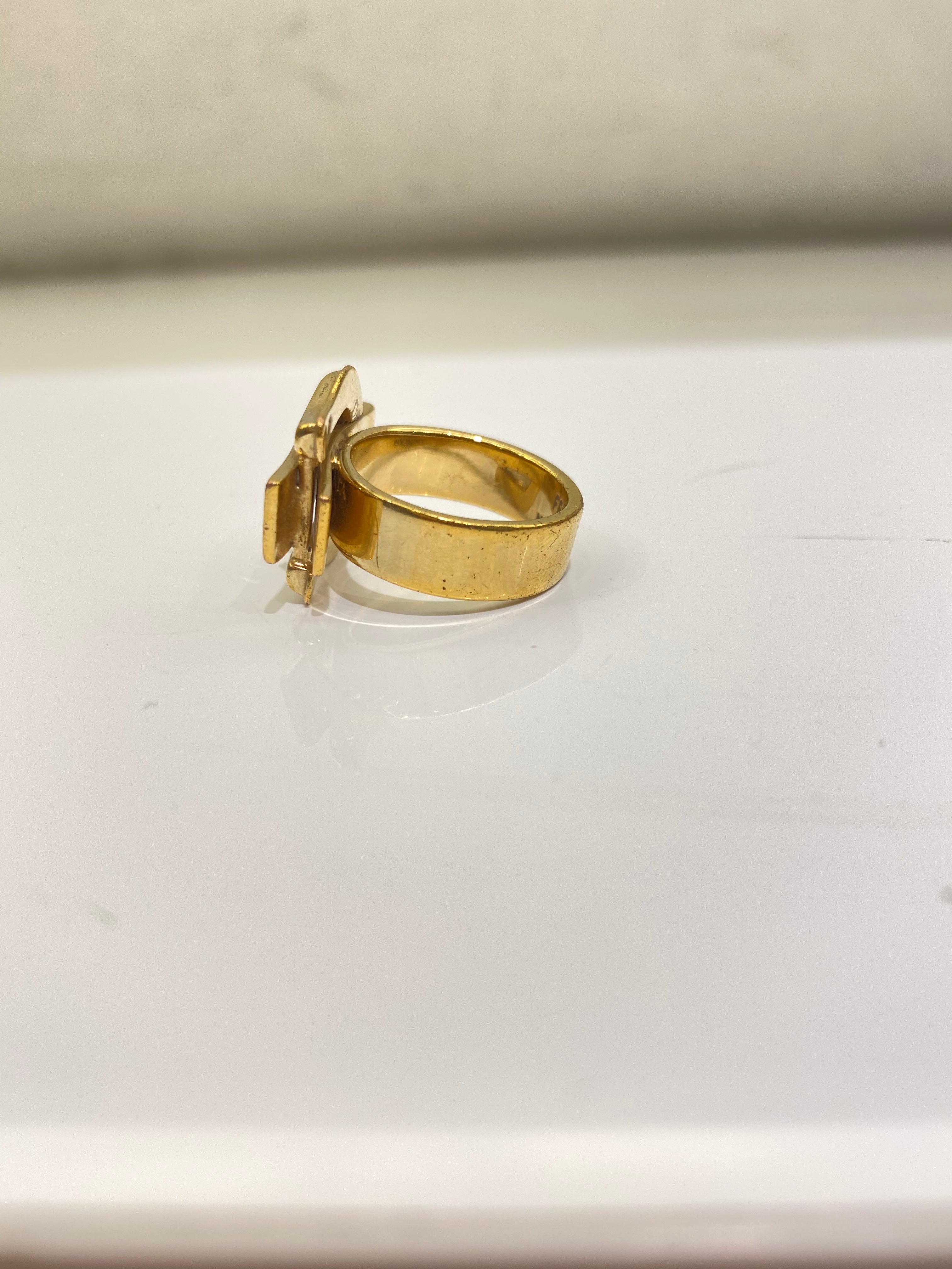 Fendi Black Crystals Medium Ring-Rings-Fendi-The Closet Egypt