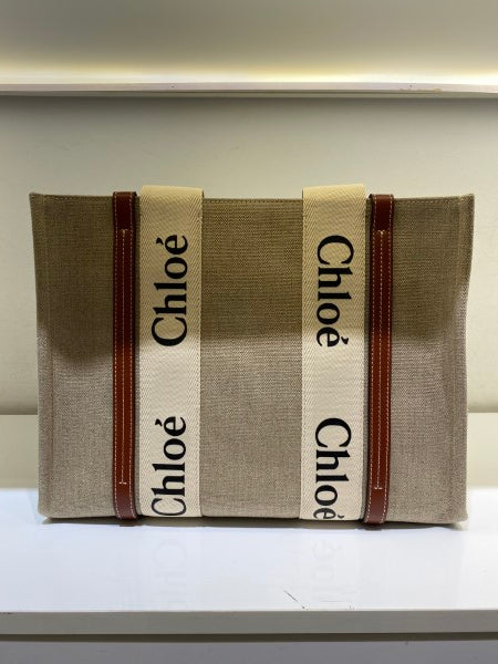 Chloe Bicolor Woody Medium Bag-handbag-Chloe-The Closet Egypt