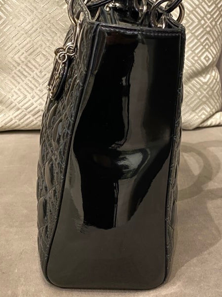 Christian Dior Black Lady Dior Bag-handbag-Christian Dior-The Closet Egypt