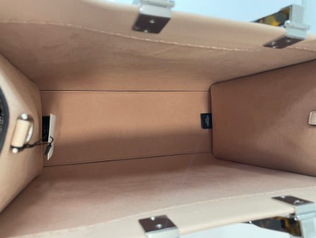 Fendi Beige Sunshine Medium Shopper Bag-handbag-Fendi-The Closet Egypt