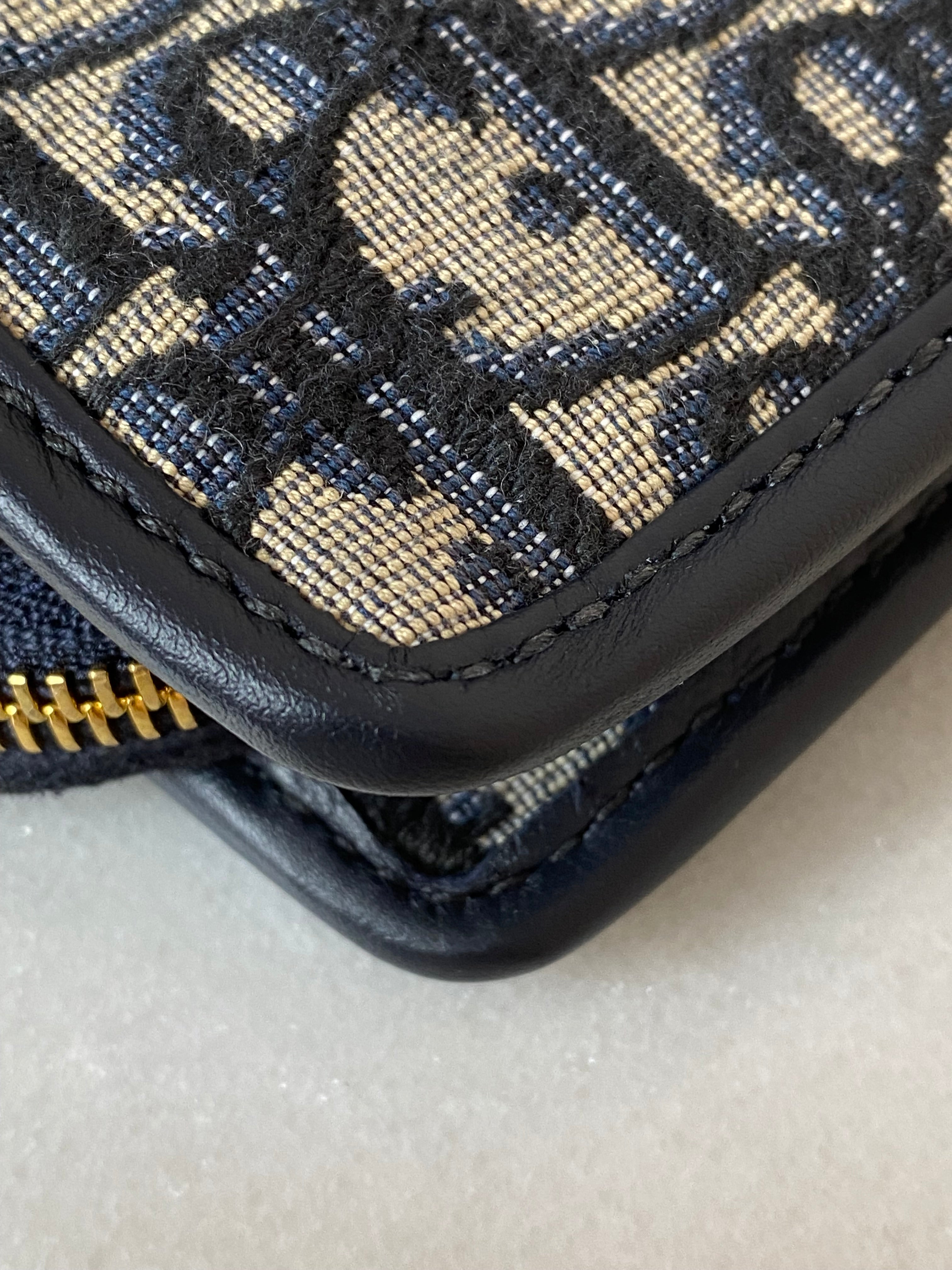 Christian Dior Blue Montaigne Pouch-Pouch-Christian Dior-The Closet Egypt