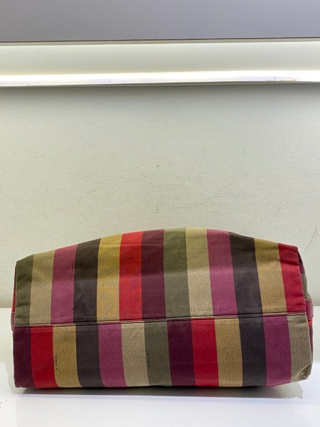 Fendi Multicolor Hobo Colorful Striped Large Bag-handbag-Fendi-The Closet Egypt