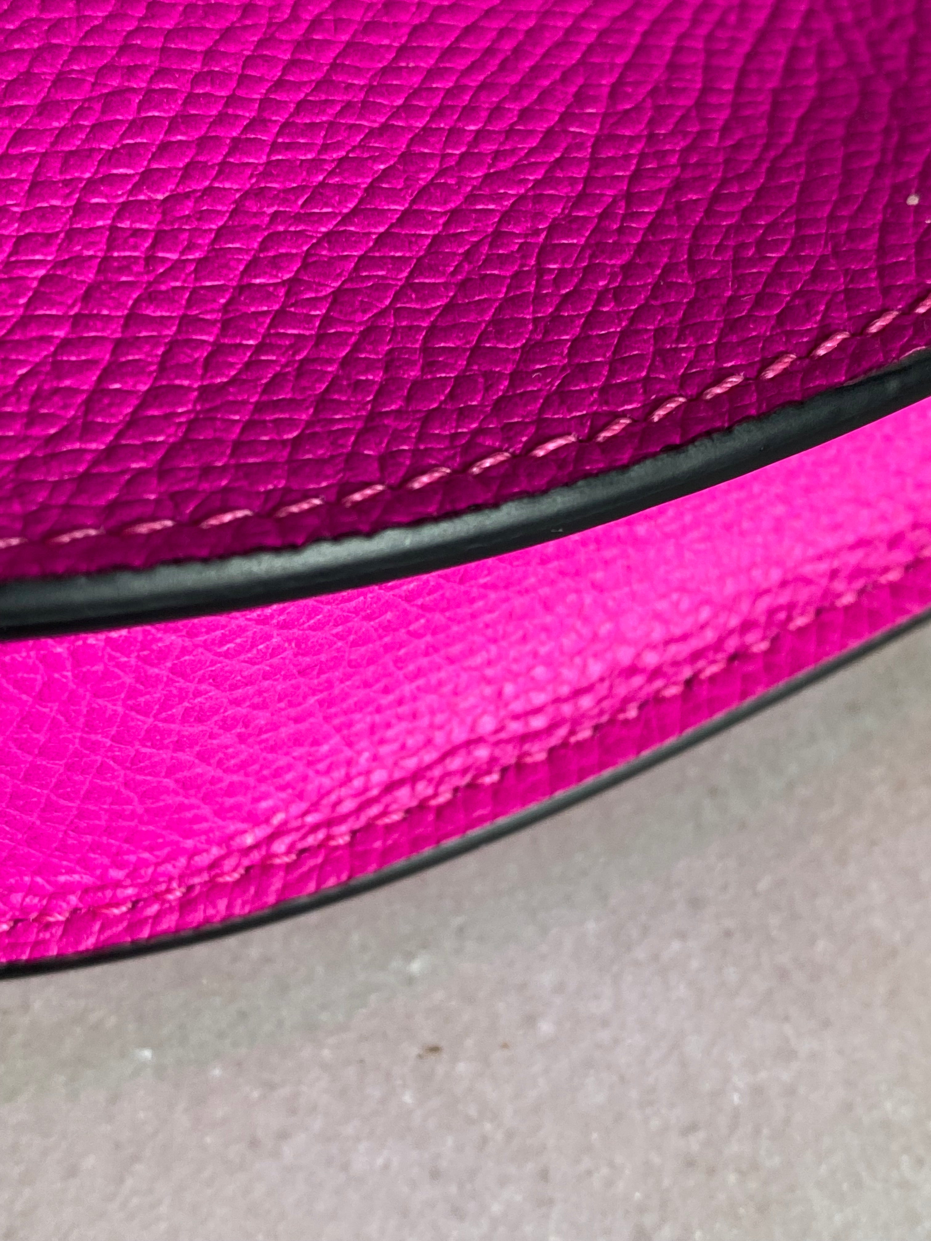 Valentino Hot Pink Vlogo Mini Garavani Shoulder Bag-handbag-Valentino-The Closet Egypt