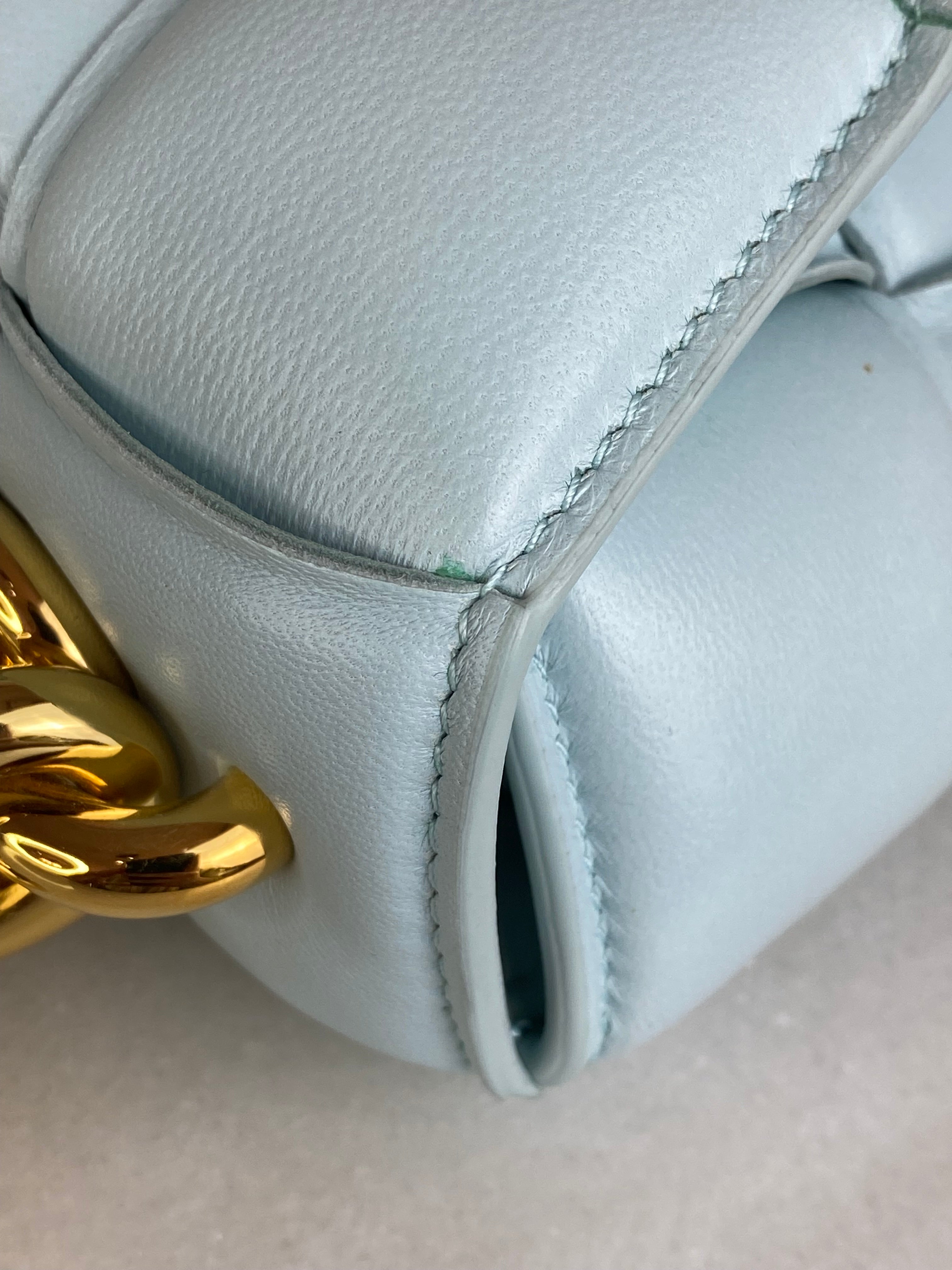 Bottega Veneta Light Blue The Chain Cassette Crossbody Bag-handbag-Bottega Veneta-The Closet Egypt
