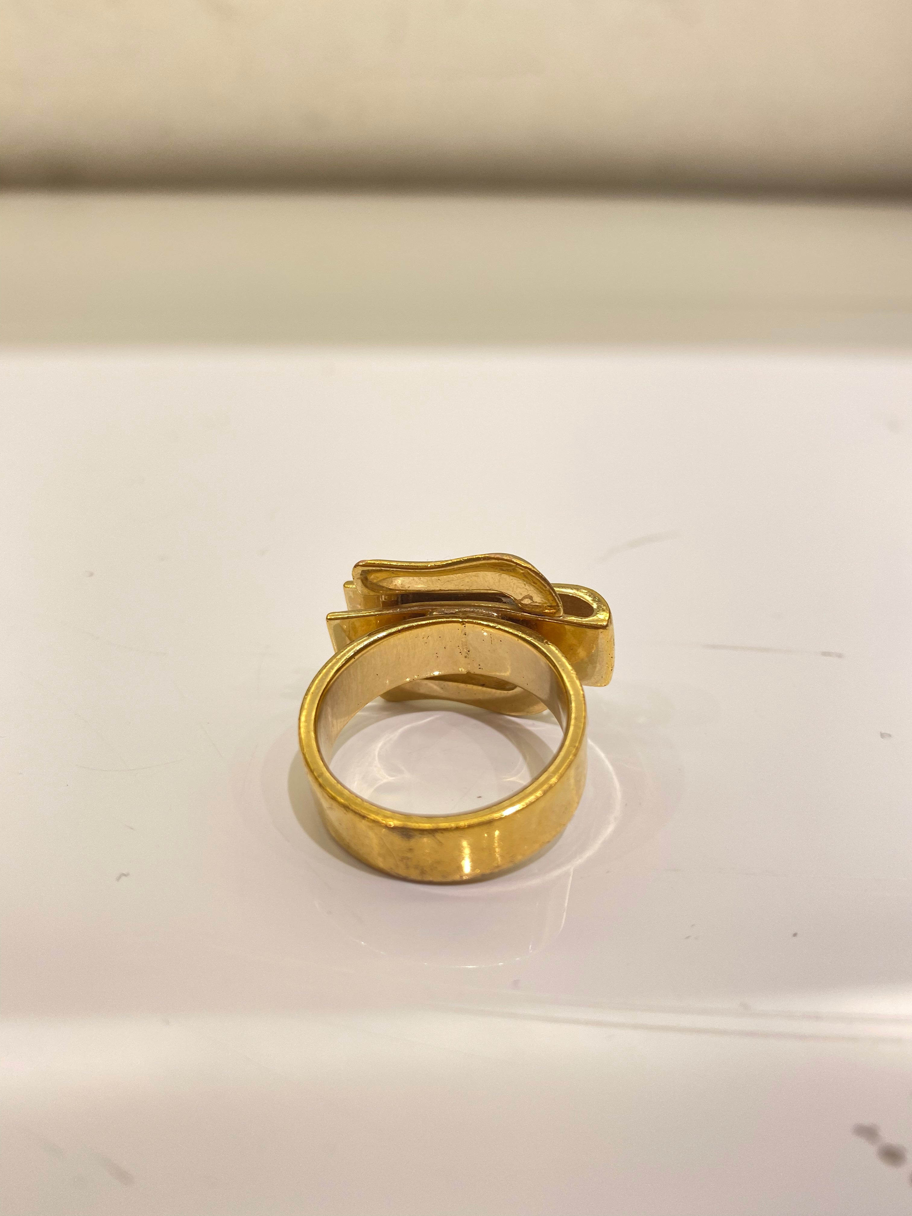 Fendi Black Crystals Medium Ring-Rings-Fendi-The Closet Egypt