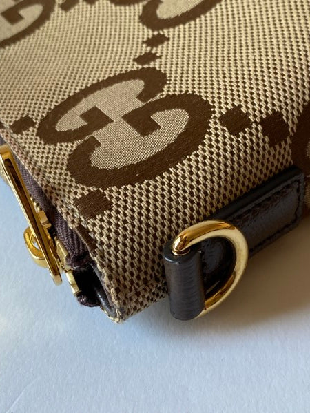 Gucci Brown Jumbo GG Messenger Bag-handbag-Gucci-The Closet Egypt