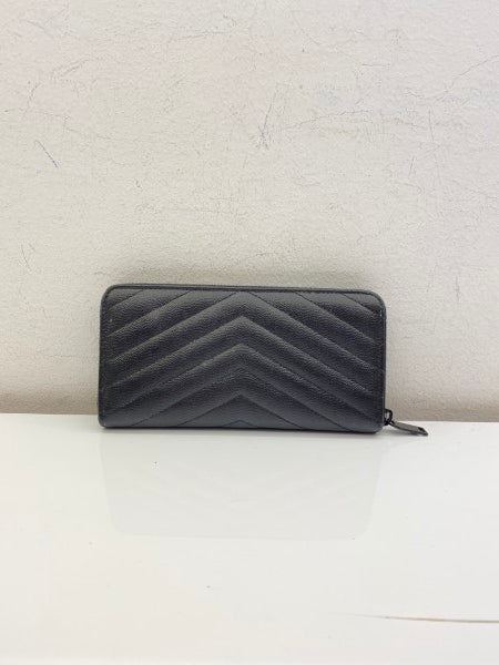 YSL Black Wallet-wallet-YSL-The Closet Egypt