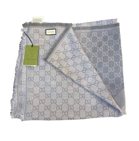 Gucci Light Grey GG Scarf-Scarf-Gucci-The Closet Egypt