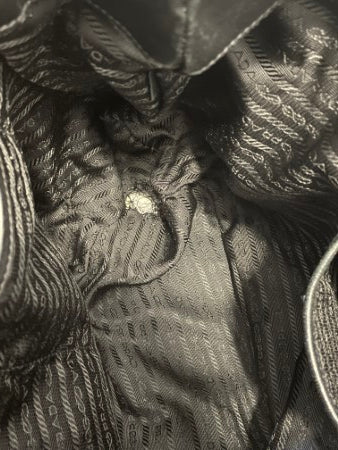 Prada Black Nappa Gaufre Tote Bag-handbag-Prada-The Closet Egypt