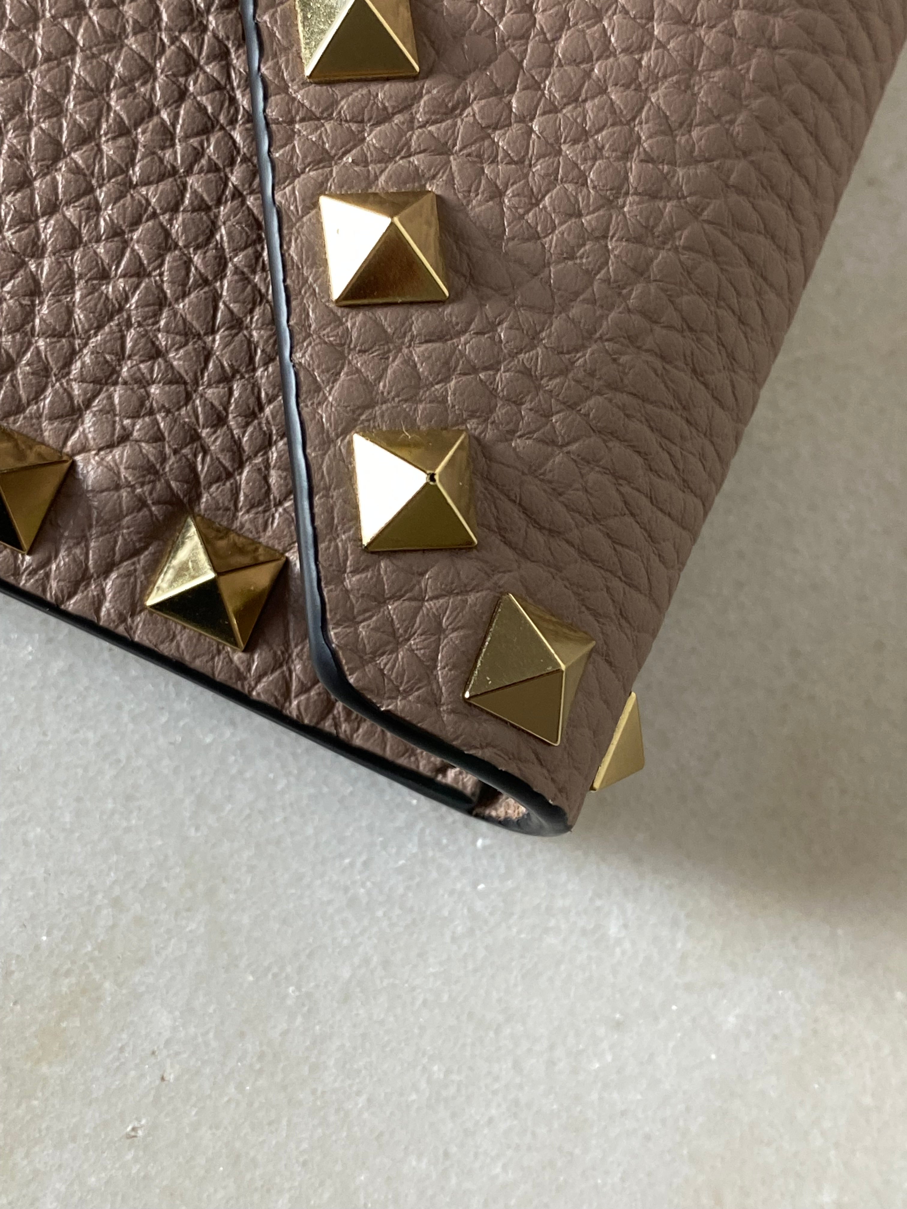 Valentino Nude Studded Envelope Pouch-Pouch-Valentino-The Closet Egypt