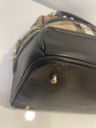 Burberry Bicolor House Check Tote Bag-handbag-Burberry-The Closet Egypt