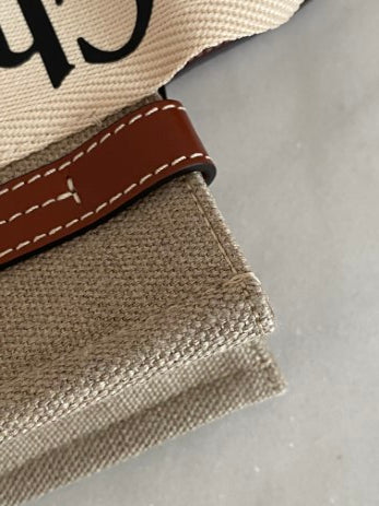 Chloe Bicolor Woody Small Top Handle Bag-handbag-Chloe-The Closet Egypt