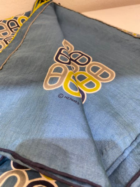 Hermes Multicolor Square Scarf-Scarf-Hermes-The Closet Egypt