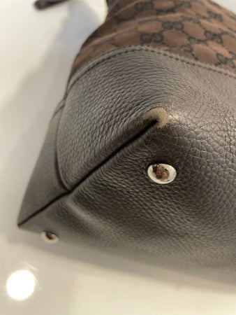 Gucci Brown GG Shoulder Bag-handbag-Gucci-The Closet Egypt